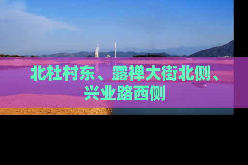 北杜村东、露禅大街北侧、兴业路西侧