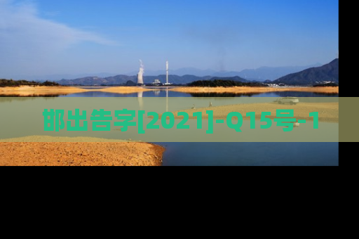 邯出告字[2021]-Q15号-1