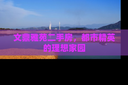 文鼎雅苑二手房，都市精英的理想家园