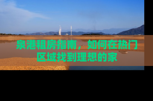 泉港租房指南，如何在热门区域找到理想的家