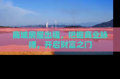 商城房屋出租，把握商业脉搏，开启财富之门