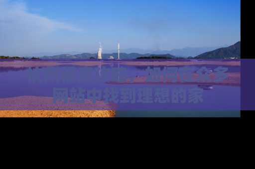 杭州租房攻略，如何在众多网站中找到理想的家