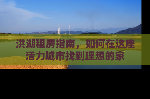 洪湖租房指南，如何在这座活力城市找到理想的家