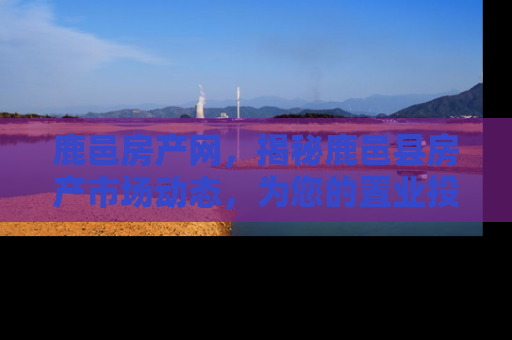 鹿邑房产网，揭秘鹿邑县房产市场动态，为您的置业投资保驾护航