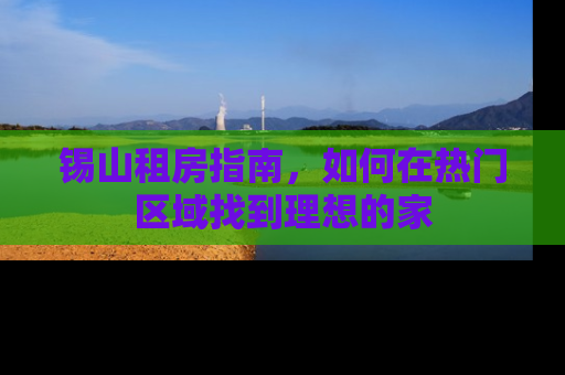 锡山租房指南，如何在热门区域找到理想的家