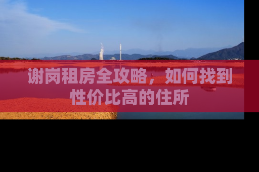 谢岗租房全攻略，如何找到性价比高的住所