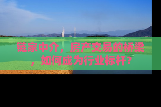 链家中介，房产交易的桥梁，如何成为行业标杆？