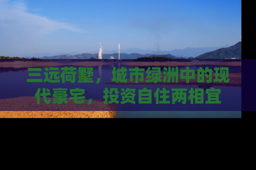 三远荷墅，城市绿洲中的现代豪宅，投资自住两相宜