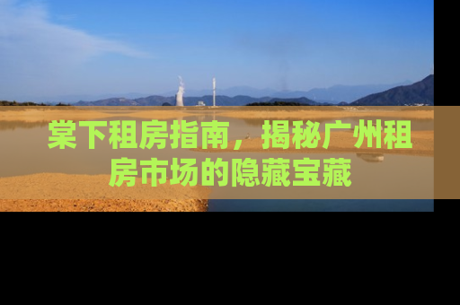 棠下租房指南，揭秘广州租房市场的隐藏宝藏