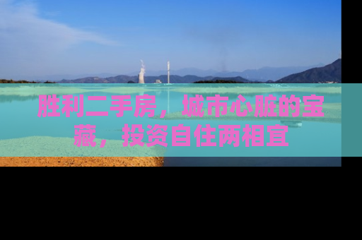 胜利二手房，城市心脏的宝藏，投资自住两相宜