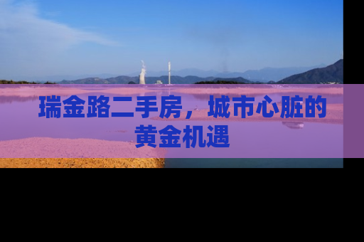 瑞金路二手房，城市心脏的黄金机遇