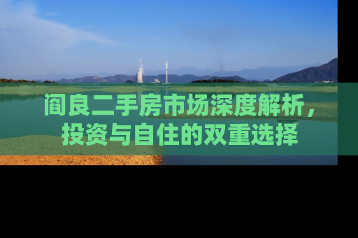 阎良二手房市场深度解析，投资与自住的双重选择