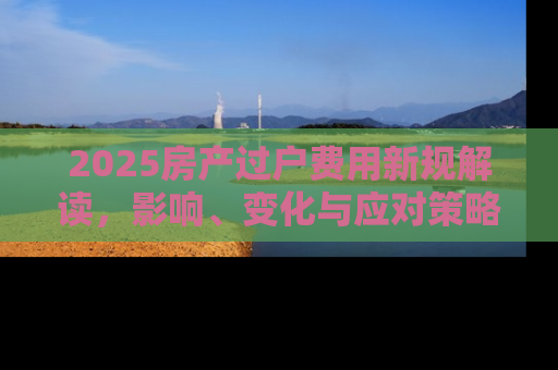 2025房产过户费用新规解读，影响、变化与应对策略